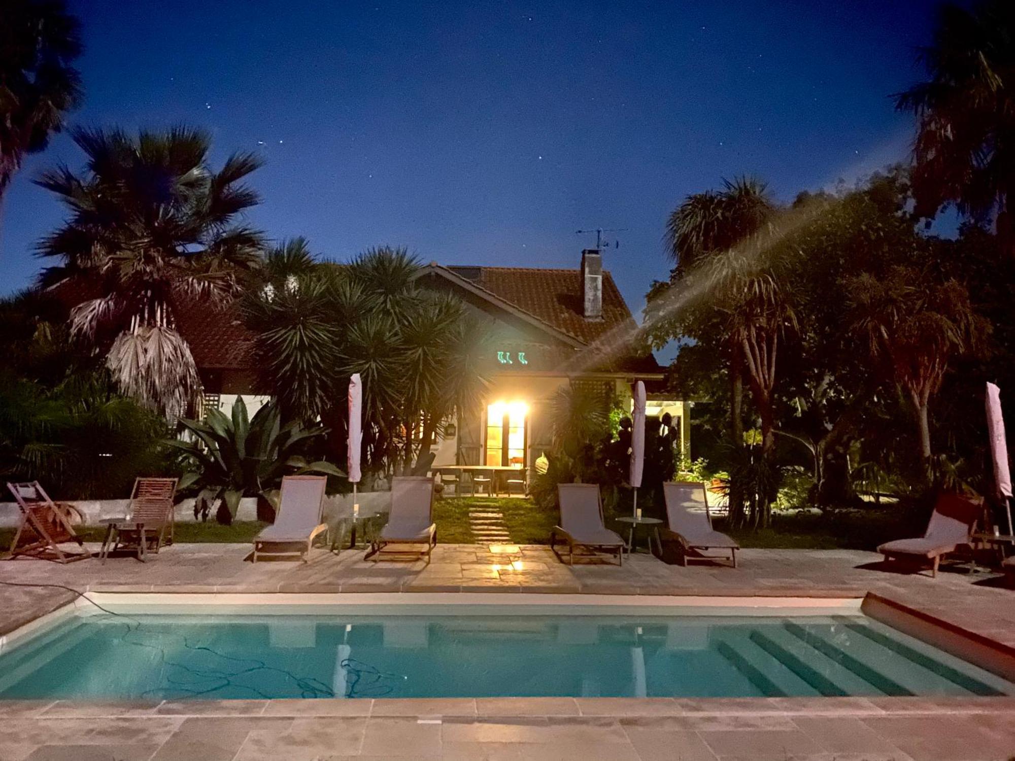 Apartamento La Bastide De Guiche Entre Ocean Et Montagnes Exterior foto